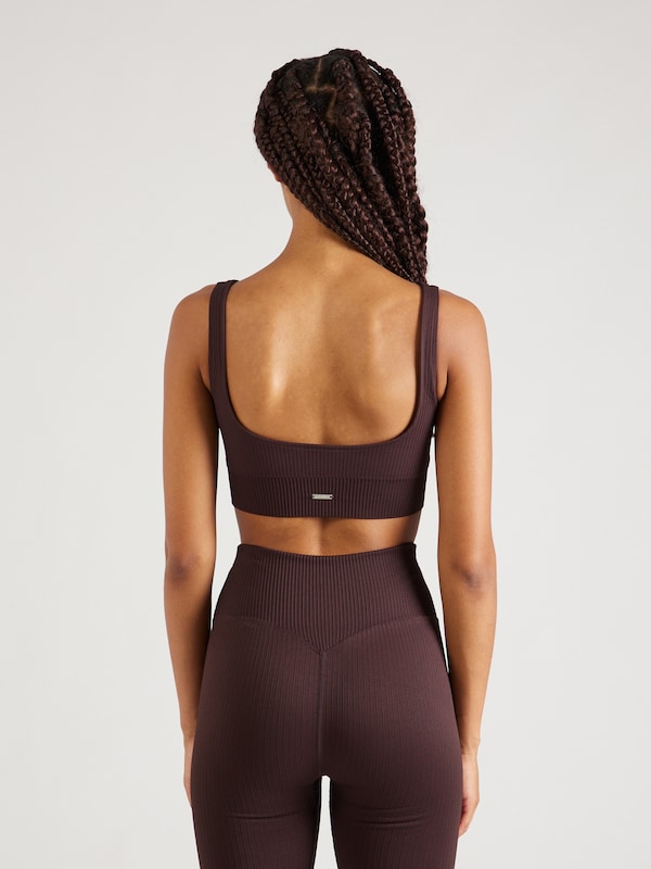Aim'n Bustino Reggiseno Sportivo In Cioccolato