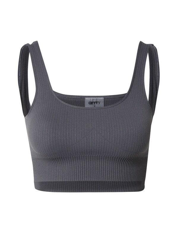 Aim'n Bustino Reggiseno sportivo in Grigio Scuro