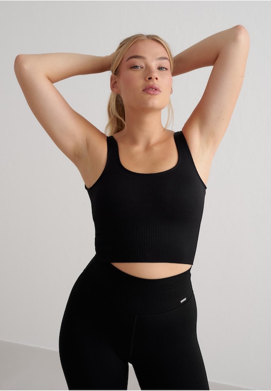 Aim'n Bustino Reggiseno Sportivo In Nero