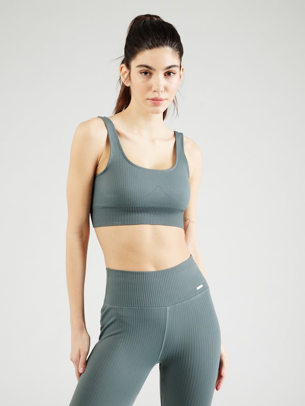 Aim'n Bustino Reggiseno Sportivo In Verde Scuro