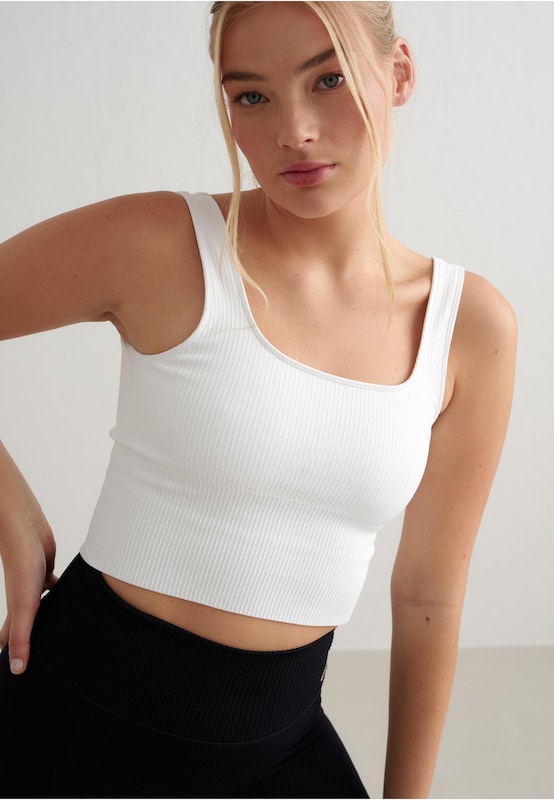 Aim'n Medium Support Reggiseno Sportivo In Bianco