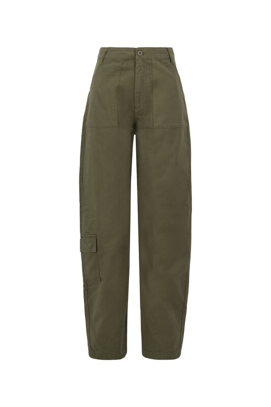 ALPHA INDUSTRIES Loosefit Pantaloni cargo 'Field' in Oliva