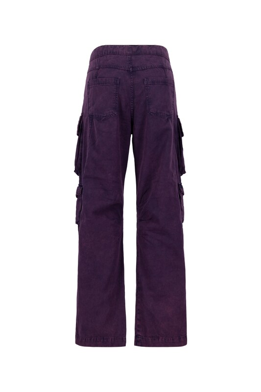 ALPHA INDUSTRIES Loosefit Pantaloni Cargo In Lilla