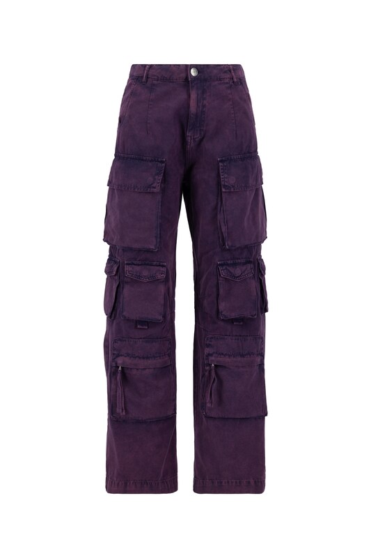 ALPHA INDUSTRIES Loosefit Pantaloni cargo in Lilla