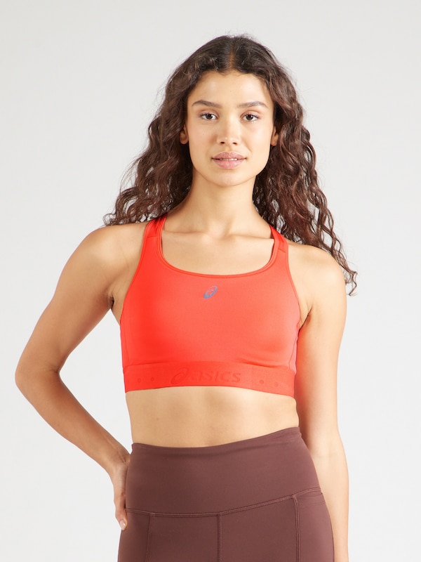 ASICS Bustino Reggiseno Sportivo 'ROAD' In Arancione Scuro