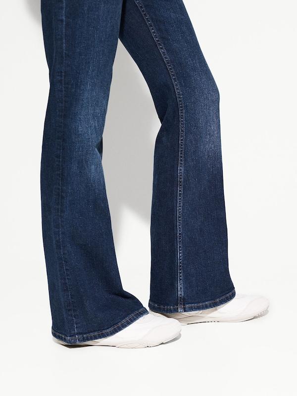 Bershka Flared Jeans In Blu