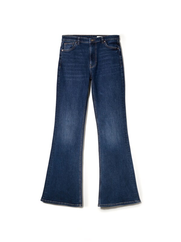 Bershka Flared Jeans in Blu