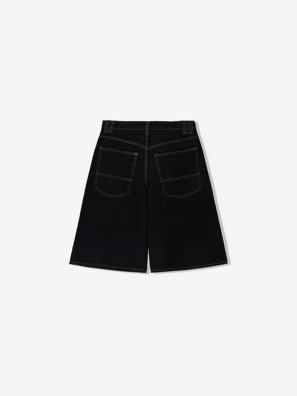 Bershka Loosefit Jeans In Nero