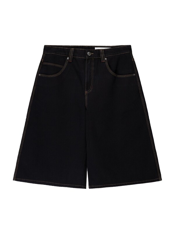 Bershka Loosefit Jeans in Nero