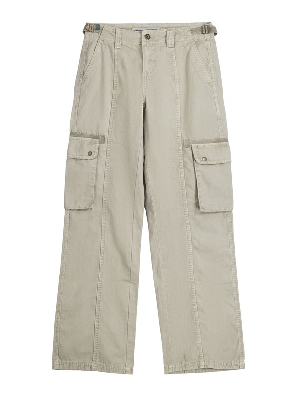 Bershka Loosefit Pantaloni Cargo In Beige