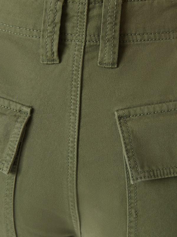 Bershka Loosefit Pantaloni Cargo In Cachi