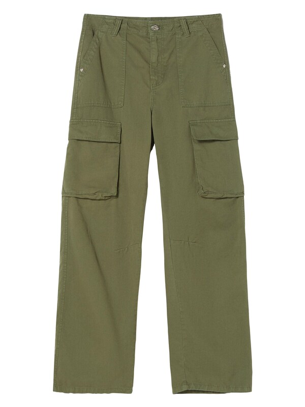 Bershka Loosefit Pantaloni cargo in Cachi