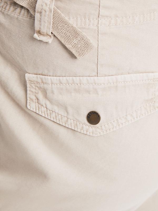 Bershka Loosefit Pantaloni Cargo In Camello