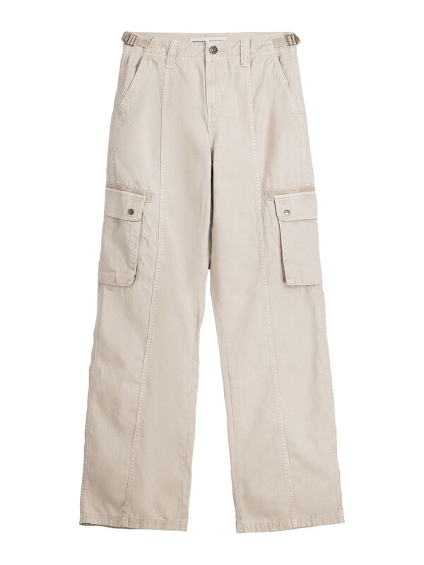 Bershka Loosefit Pantaloni cargo in Camello