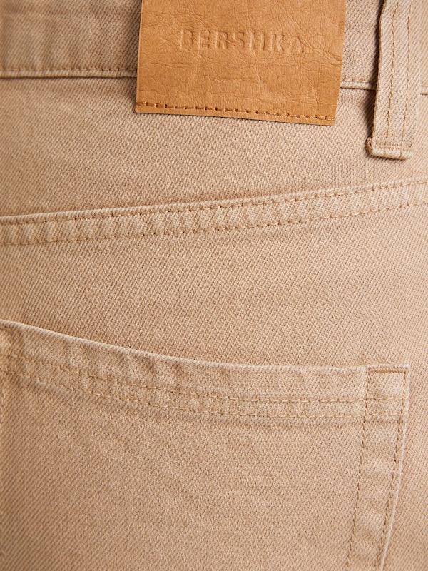 Bershka Loosefit Pantaloni Cargo In Sabbia
