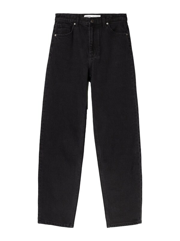 Bershka regular Jeans in Nero