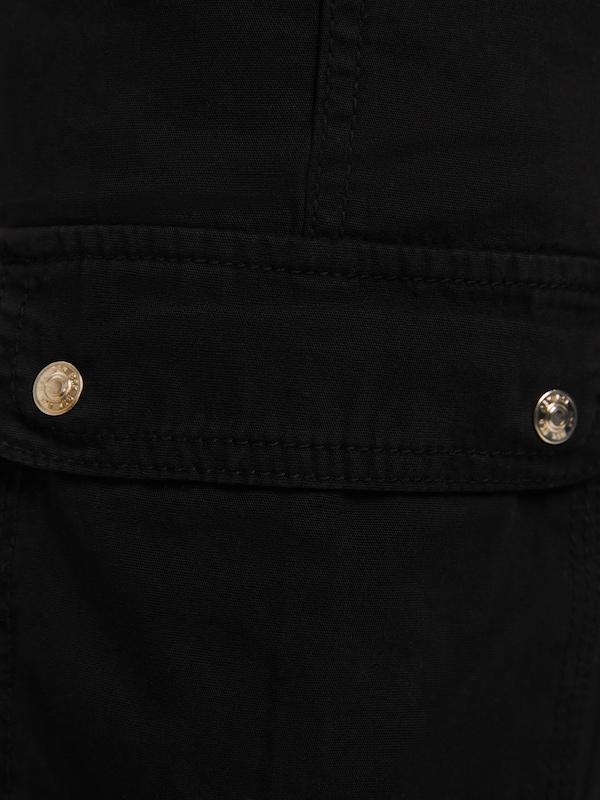 Bershka Regular Pantaloni Cargo In Nero