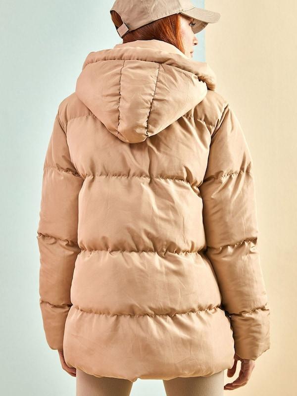 Bianco Lucci Giacca Invernale In Camello