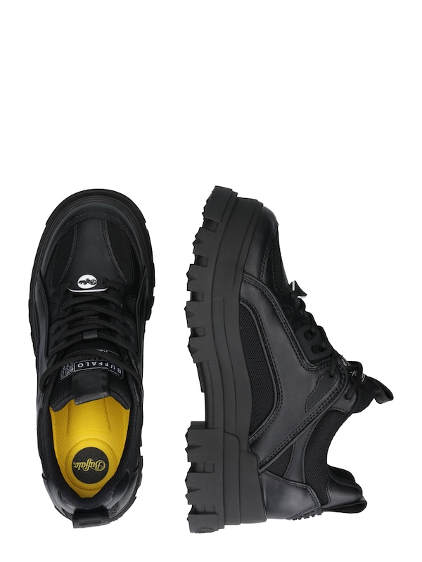 BUFFALO Sneaker Bassa 'Aspha Hyb' In Nero