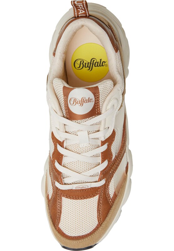 BUFFALO Sneaker Bassa In Beige Chiaro Beige Scuro