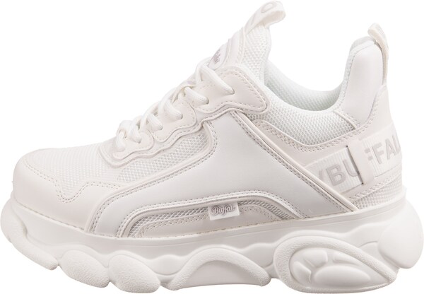 BUFFALO Sneaker Bassa In Bianco Lana