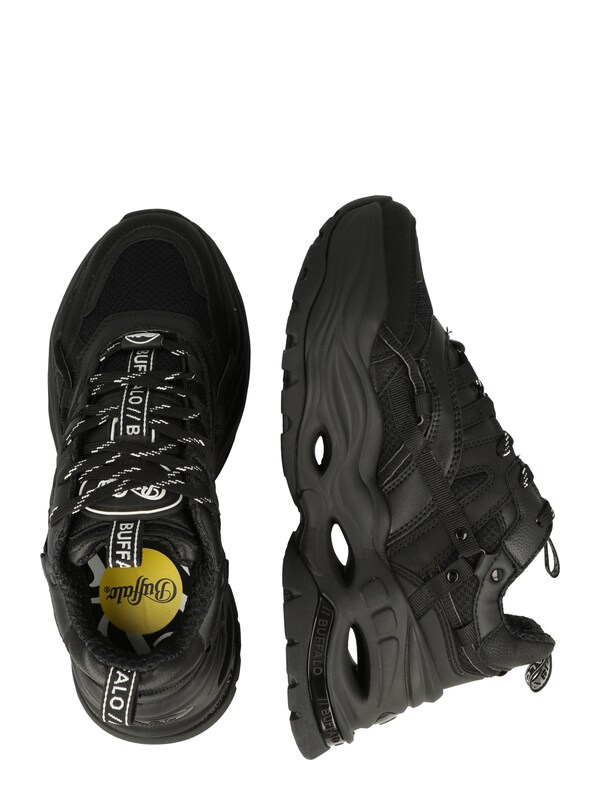 BUFFALO Sneaker Bassa 'Triplet Hollow' In Nero