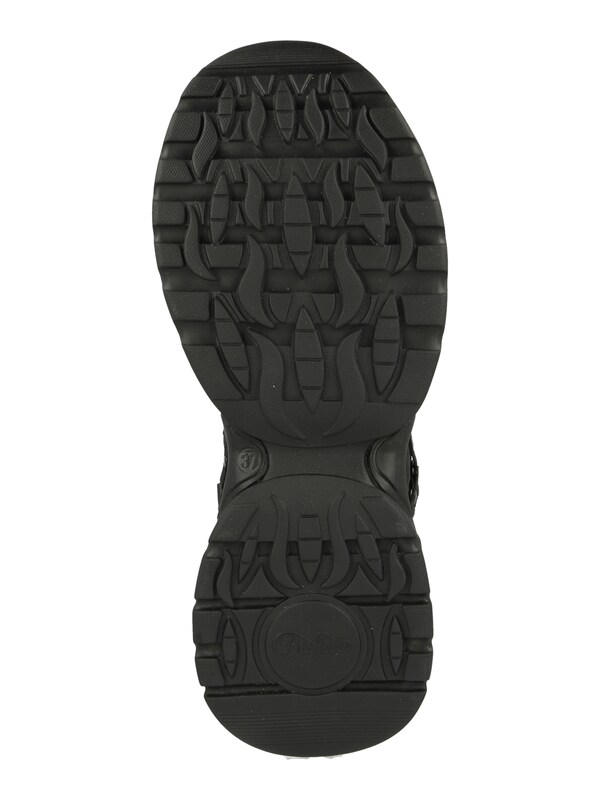 BUFFALO Sneaker Bassa 'Triplet Hollow' In Nero