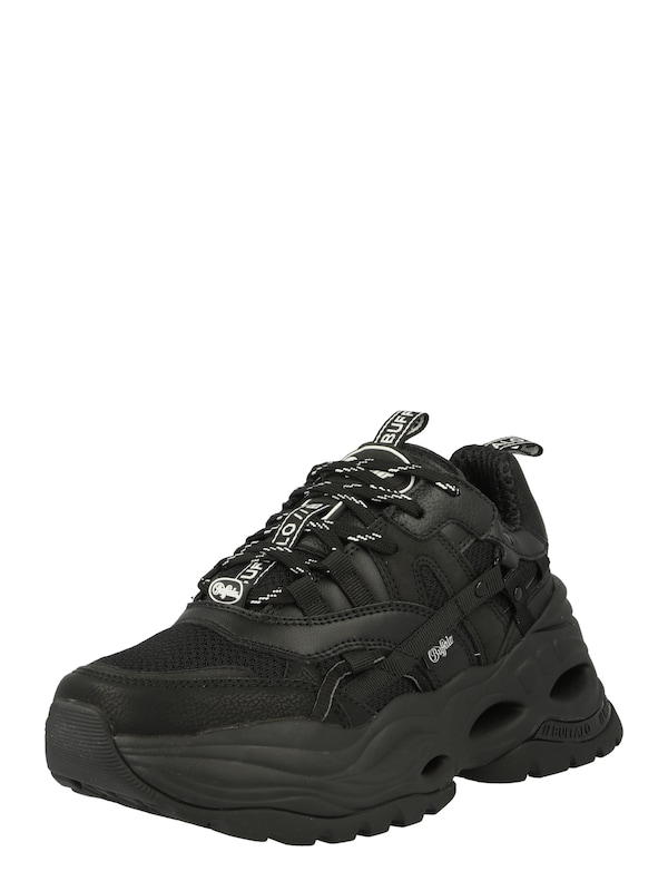 BUFFALO Sneaker bassa 'Triplet Hollow' in Nero