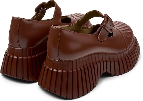 CAMPER Ballerina 'BCN' In Rosso Vino