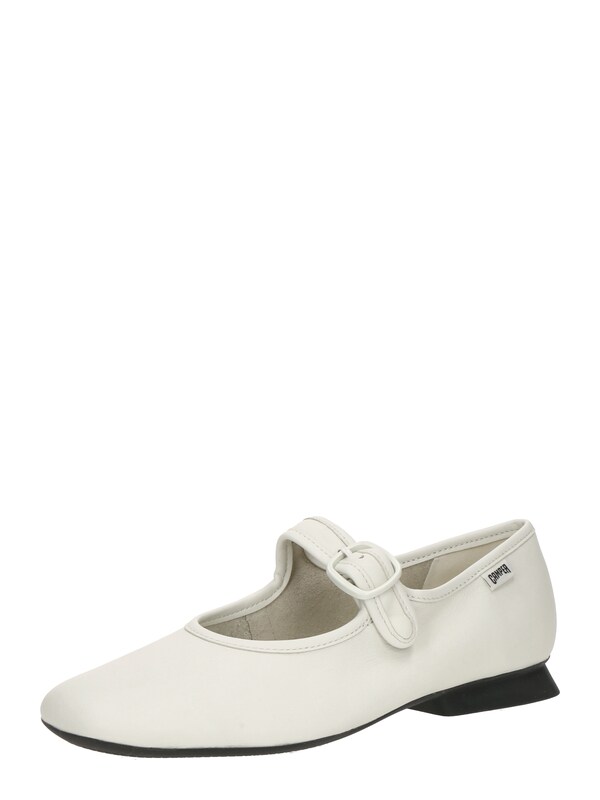 CAMPER Ballerina con cinturino 'Casi Myra' in Bianco