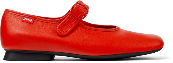 CAMPER Ballerina Con Cinturino 'Casi Myra' In Rosso