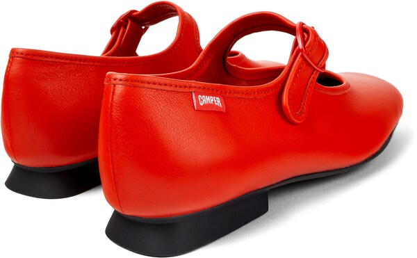 CAMPER Ballerina Con Cinturino 'Casi Myra' In Rosso