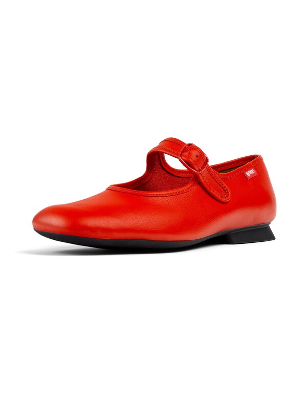 CAMPER Ballerina con cinturino 'Casi Myra' in Rosso