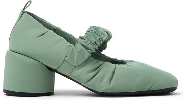 CAMPER Ballerina Con Cinturino 'Niki' In Verde
