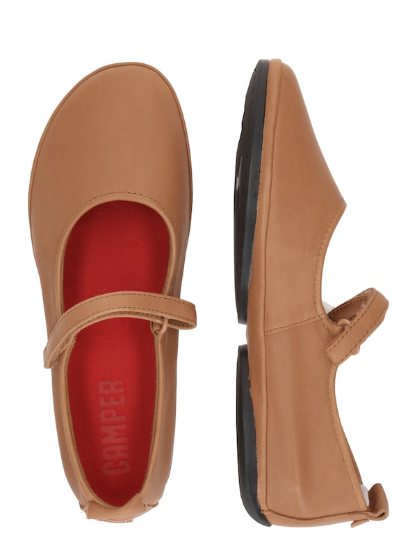 CAMPER Ballerina Con Cinturino 'Right Nina' In Camello