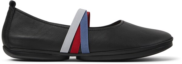 CAMPER Ballerina Con Cinturino 'Right Nina' In Nero