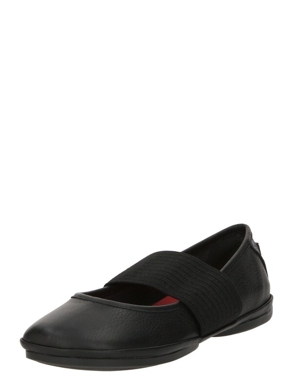 CAMPER Ballerina con cinturino 'Right Nina' in Nero