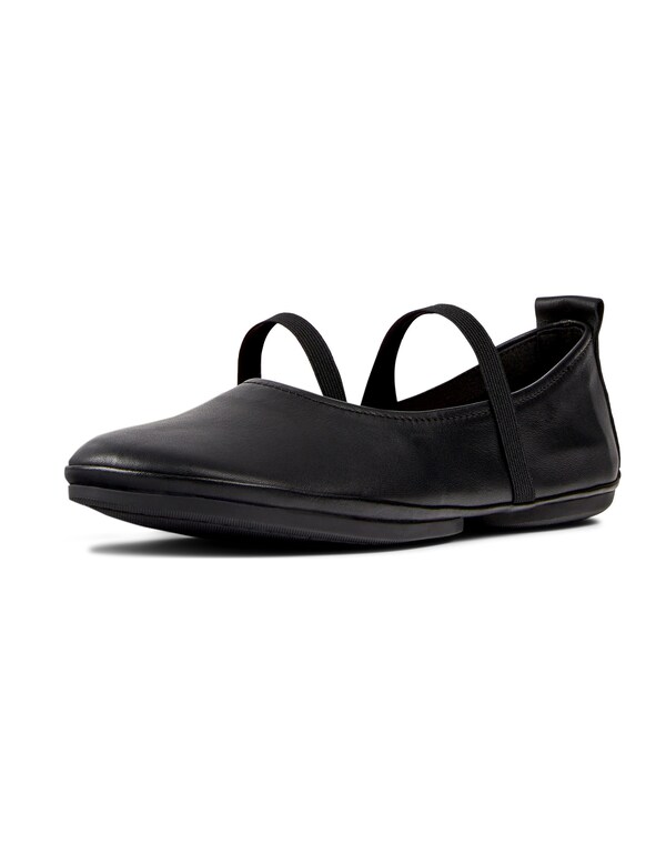 CAMPER Ballerina con cinturino 'Right Nina' in Nero