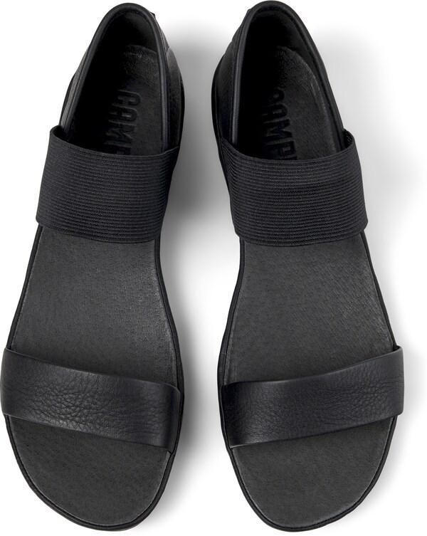CAMPER Sandalo 'Right Nina' In Nero