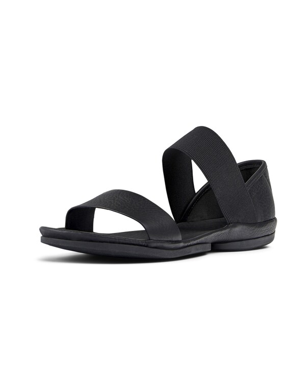 CAMPER Sandalo 'Right Nina' in Nero