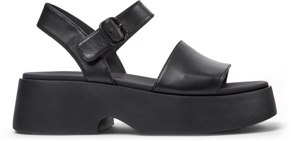 CAMPER Sandalo 'Tasha' In Nero