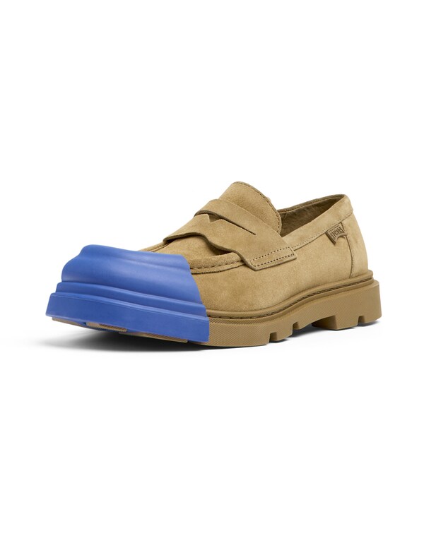 CAMPER Slipper 'Junction' in Marrone Marrone Chiaro