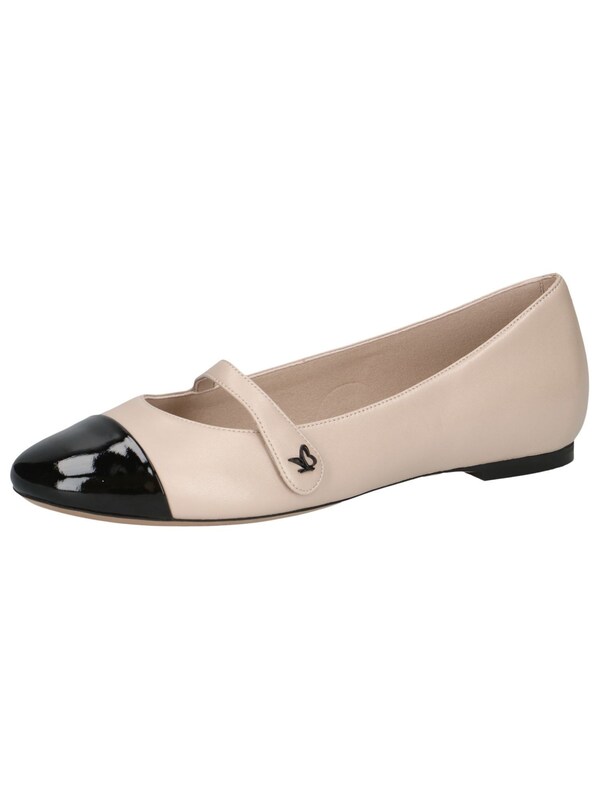 CAPRICE Ballerina con cinturino in Beige