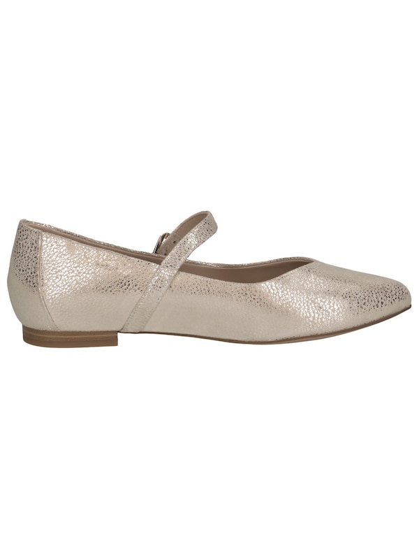 CAPRICE Ballerina Con Cinturino In Oro