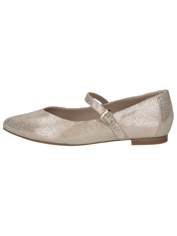 CAPRICE Ballerina Con Cinturino In Oro