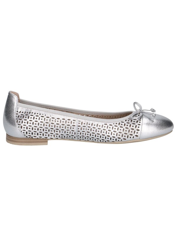 CAPRICE Ballerina In Argento