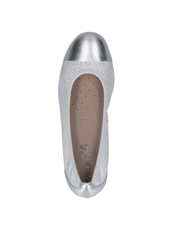 CAPRICE Ballerina In Bianco