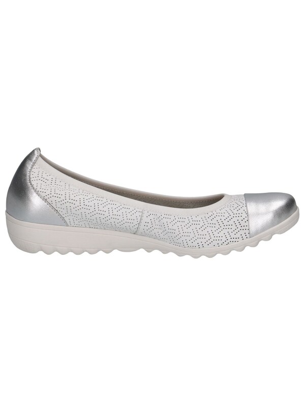 CAPRICE Ballerina In Bianco