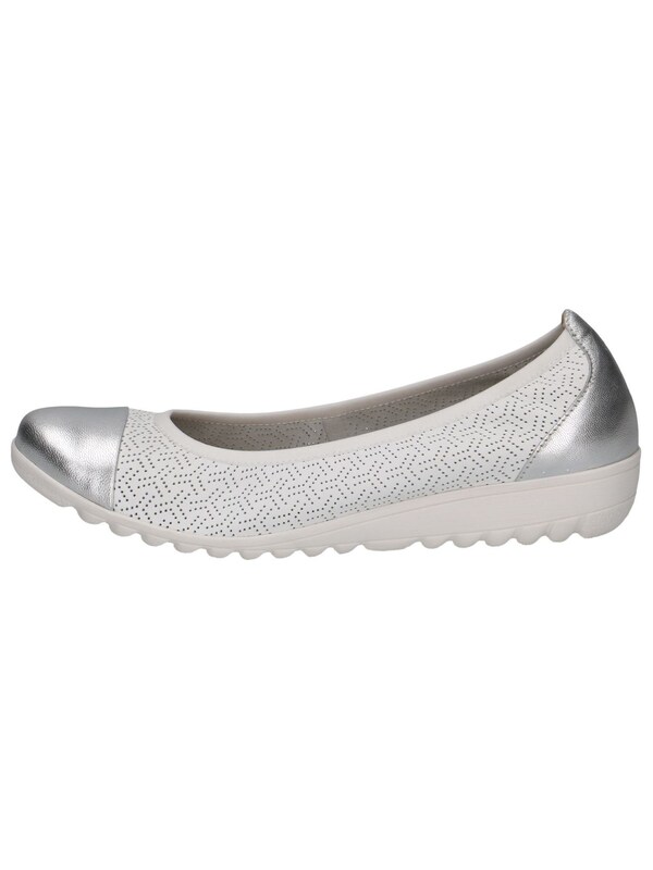 CAPRICE Ballerina In Bianco