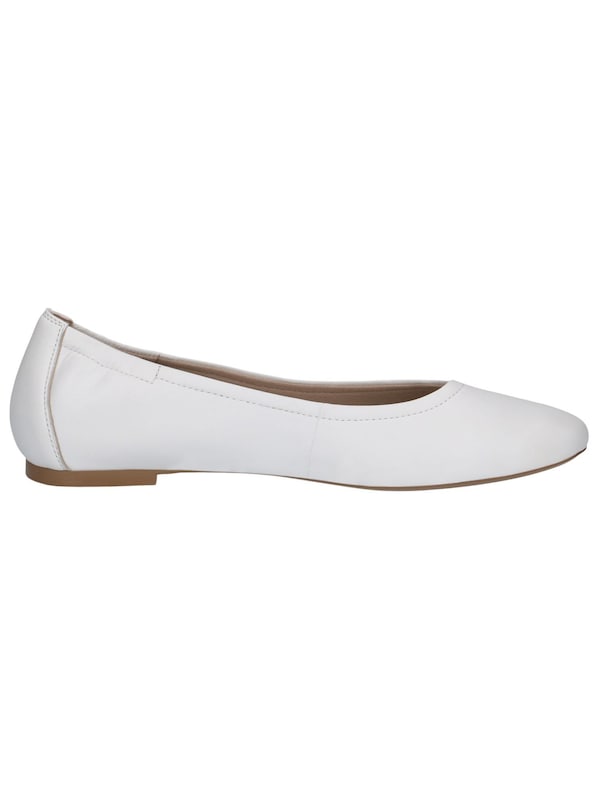 CAPRICE Ballerina In Bianco